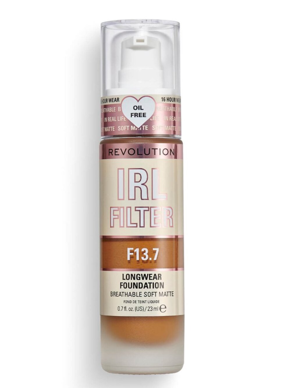 Revolution IRL Filter Longwear Foundation- F13.7